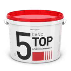 Даногипс Финишная шпатлевка DANO TOP 5,   5кг. ведро